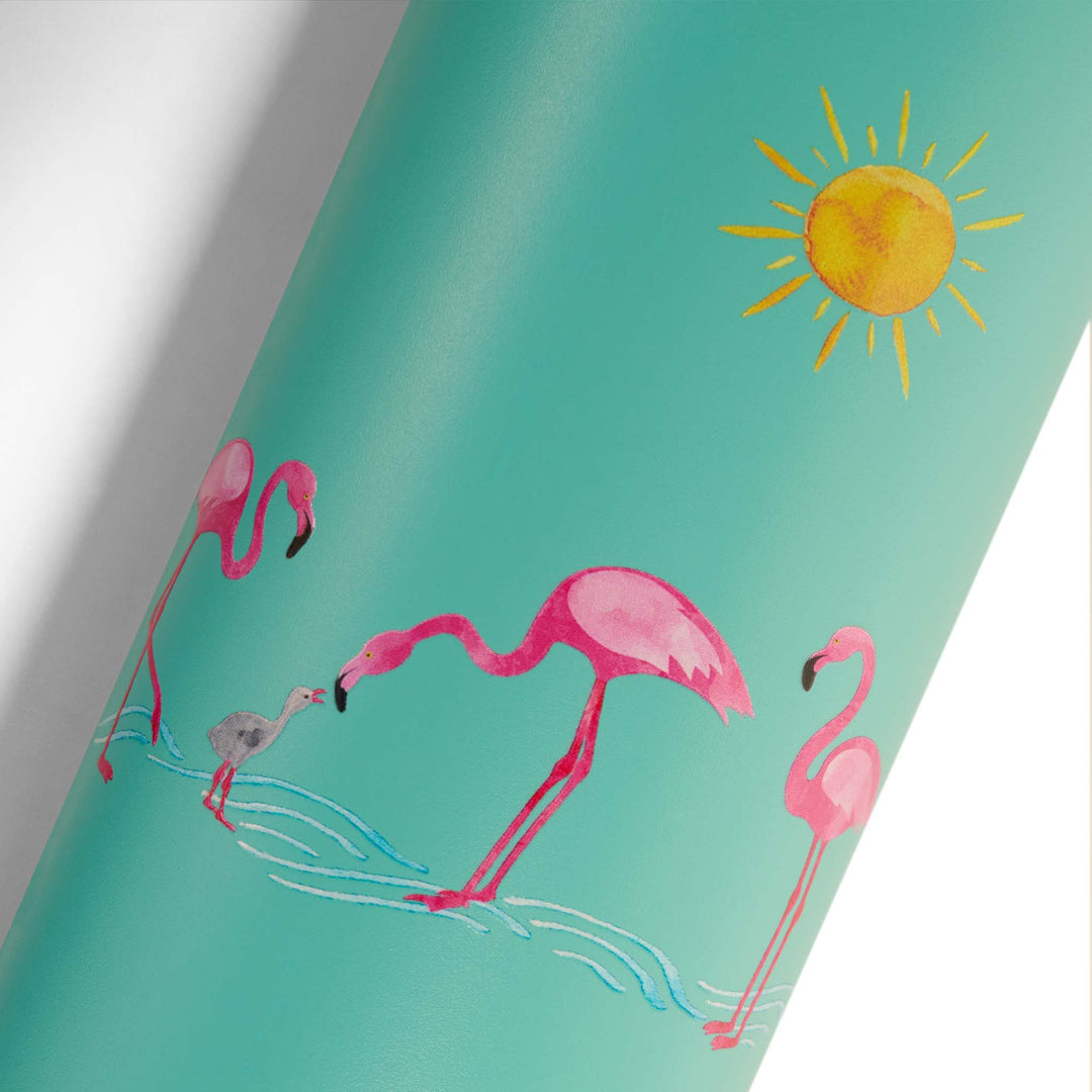 Flamingo Insulated Bottle - bzbuzzbee