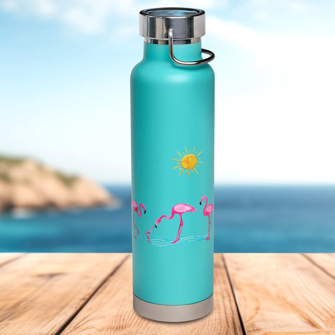 Flamingo Insulated Bottle - bzbuzzbee