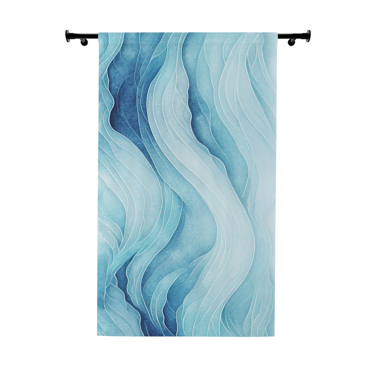 Blue Wave Coastal Blackout Curtains - bzbuzzbee