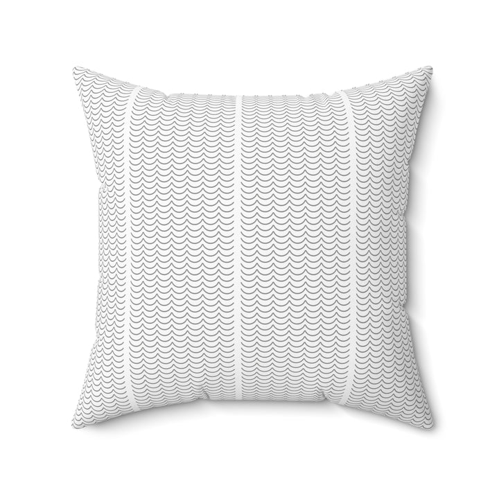 Coastal Seagull Faux Suede Pillow - bzbuzzbee