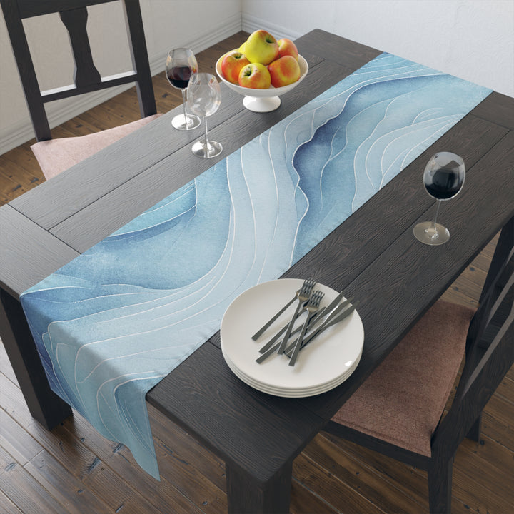 Blue Watercolor Table Runner - bzbuzzbee