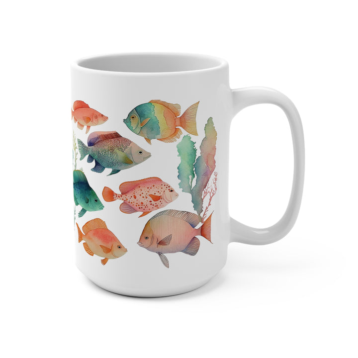 Watercolor Fish Mug - bzbuzzbee