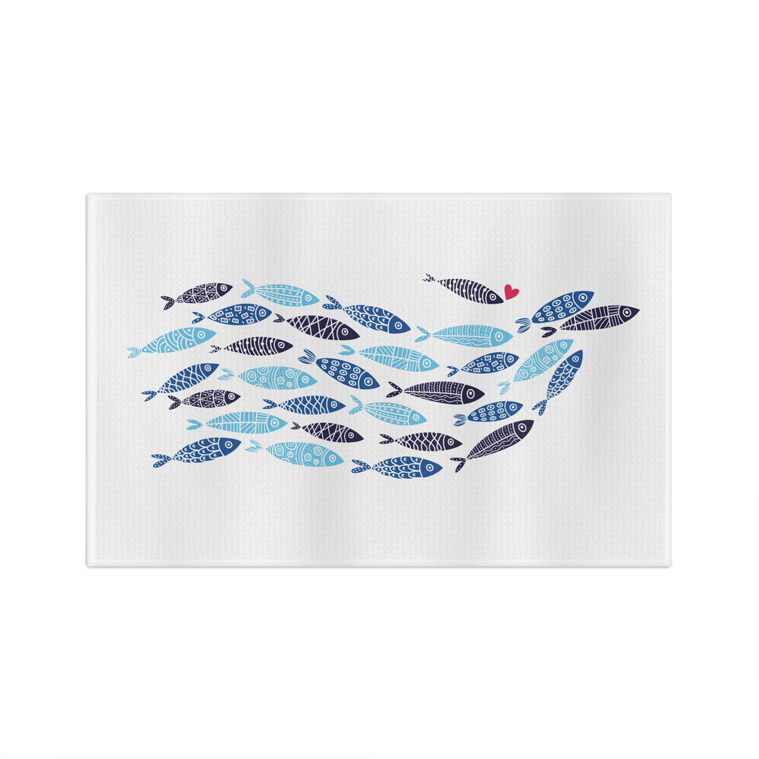 School of Fish Tea Towel - bzbuzzbee