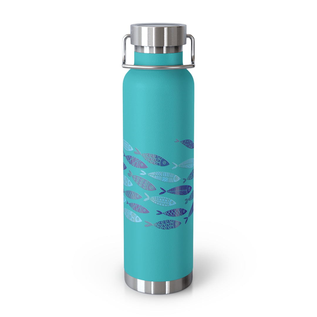 Blue Fish  Insulated Bottle - bzbuzzbee