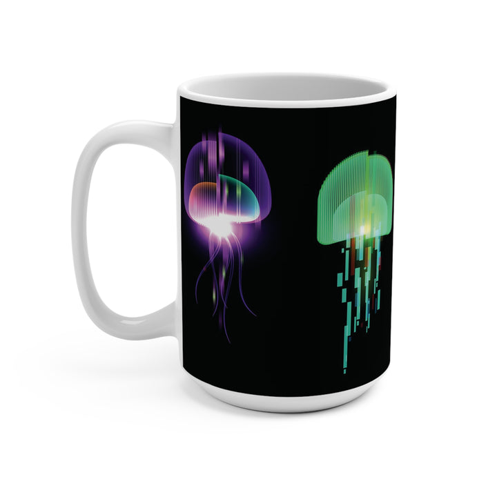 Digital Jellyfish_Classic_Mug 15oz - bzbuzzbee