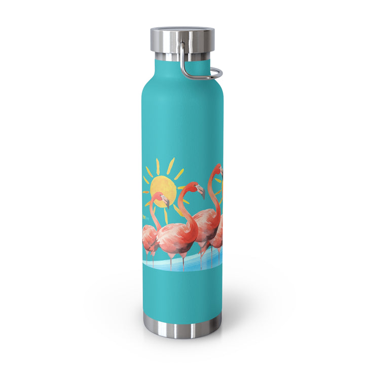 Flamingo Flock Insulated Water Bottle - bzbuzzbee