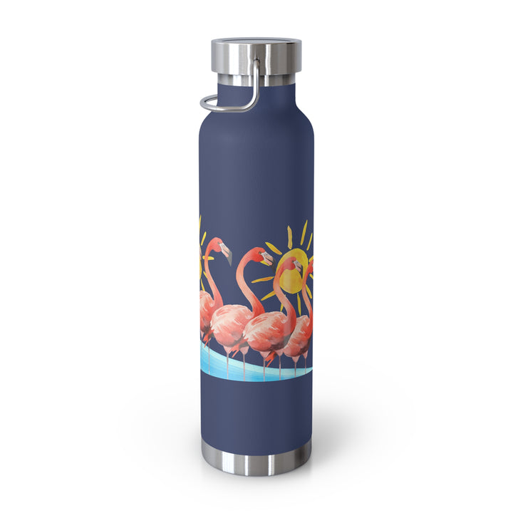 Flamingo Flock Insulated Water Bottle - bzbuzzbee