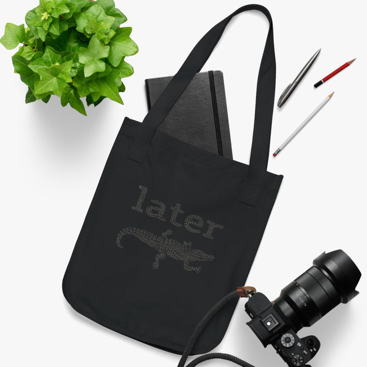Later Gator Canvas Tote Bag - bzbuzzbee