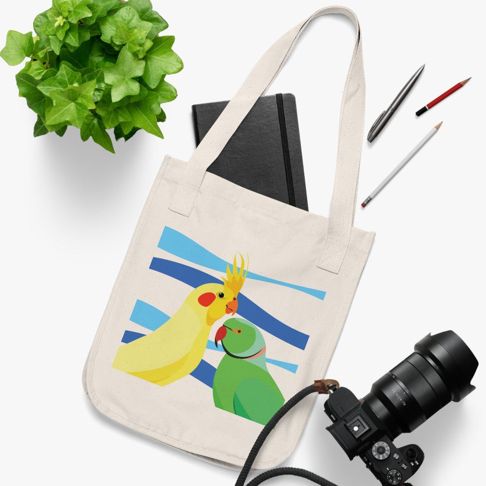 Parrot Organic Tote Bag - bzbuzzbee