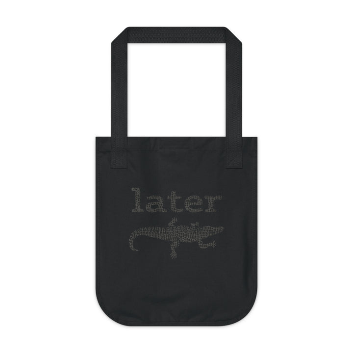 Later Gator Canvas Tote Bag - bzbuzzbee
