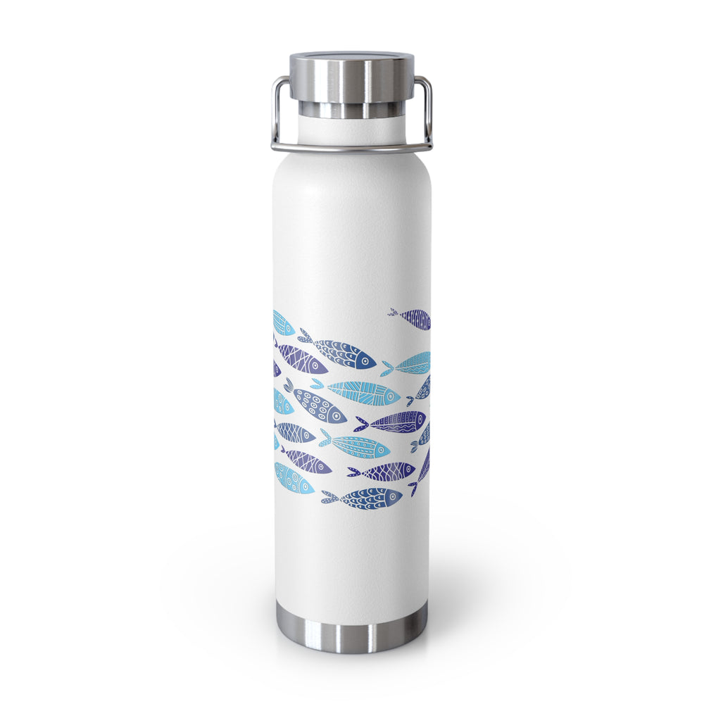 Blue Fish  Insulated Bottle - bzbuzzbee