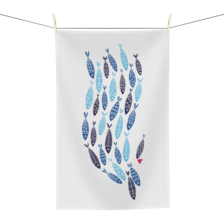 School of Fish Tea Towel - bzbuzzbee