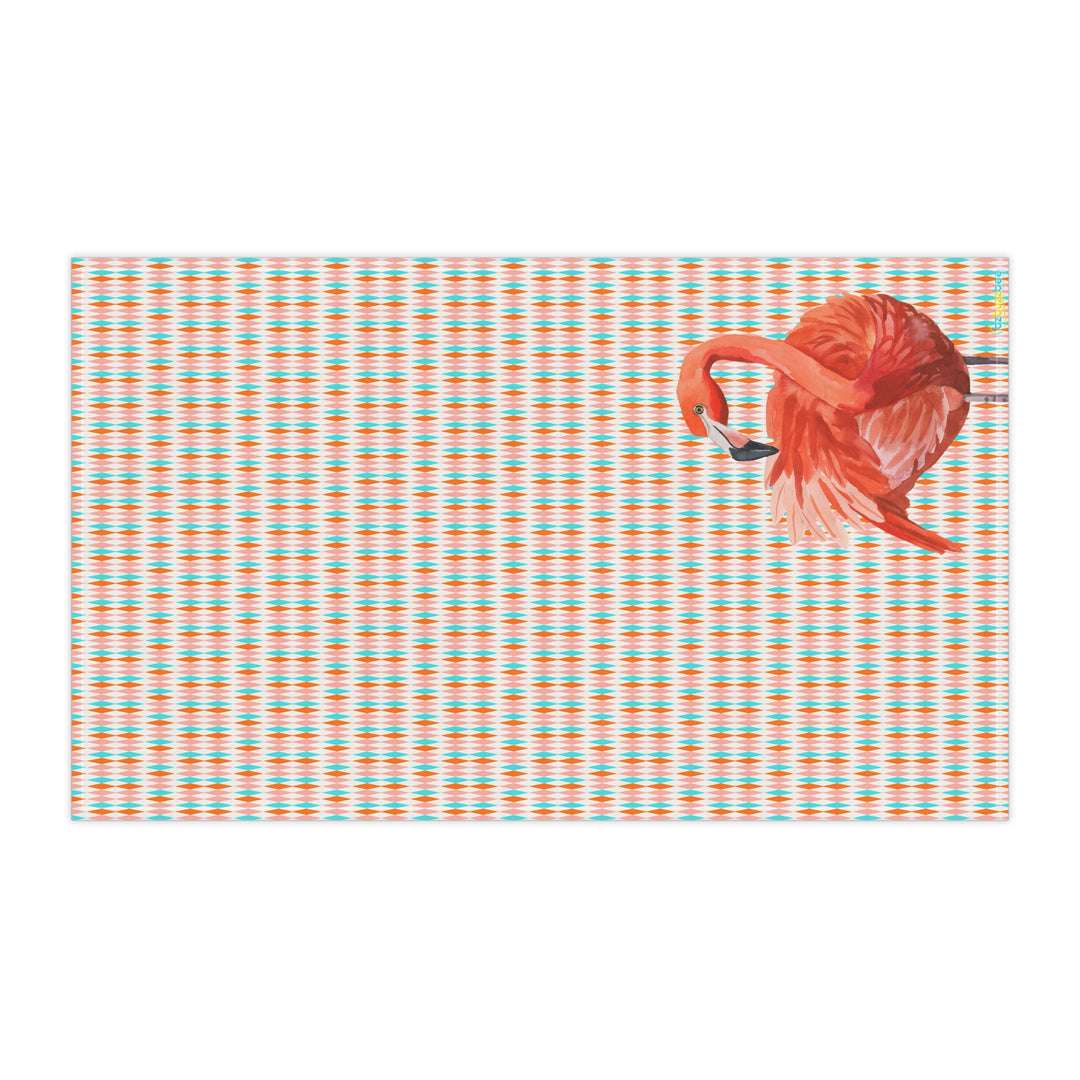 Retro Flamingo Tea Towel - bzbuzzbee