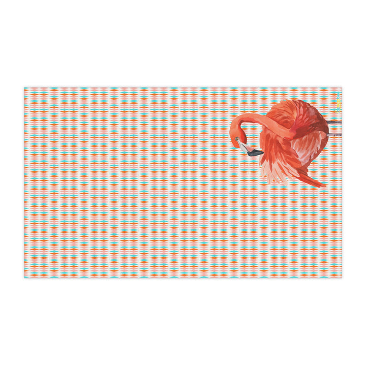 Retro Flamingo Tea Towel - bzbuzzbee