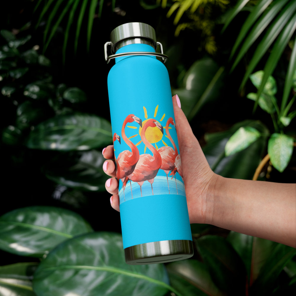Flamingo Flock Insulated Water Bottle - bzbuzzbee