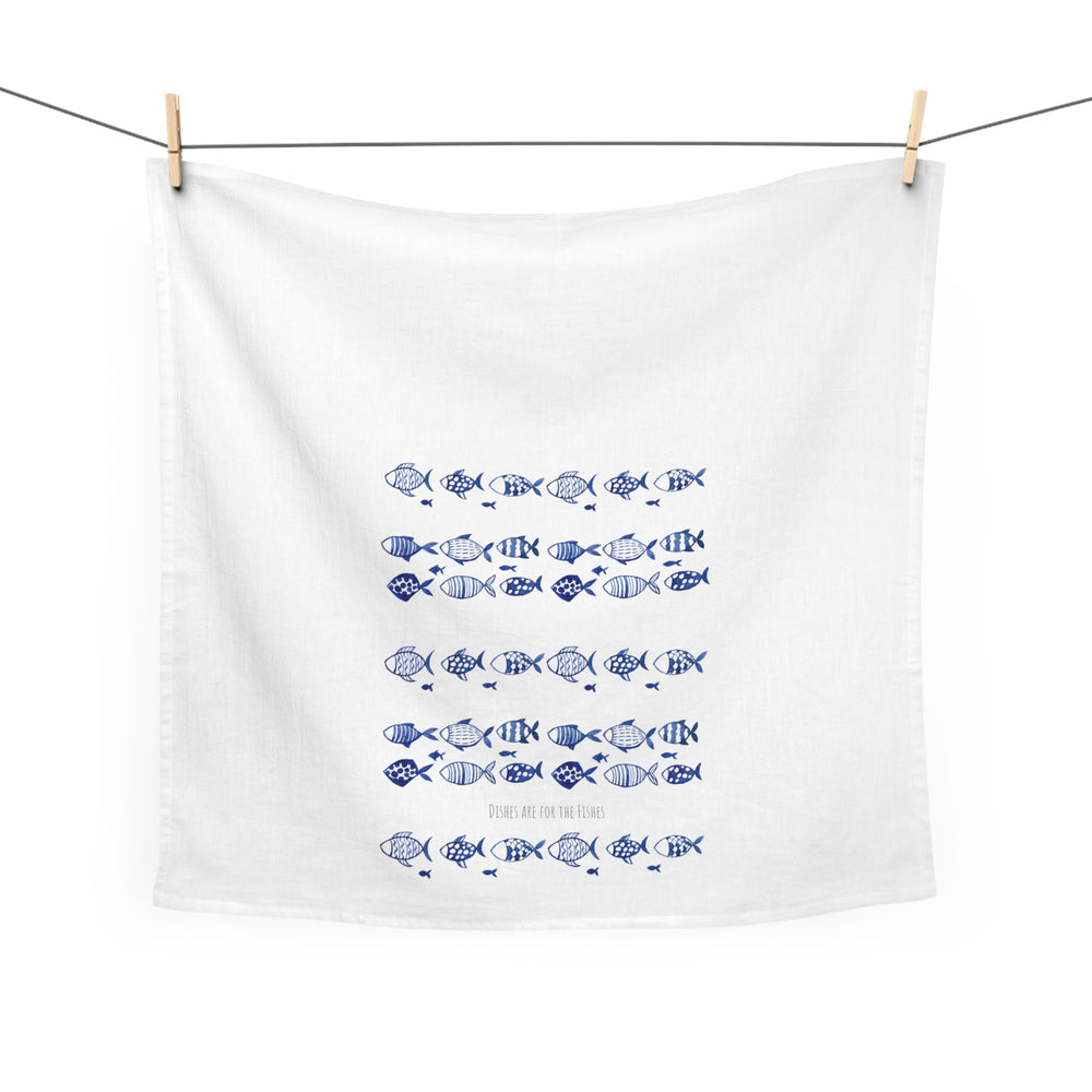 Watercolor Fish Tea Towel - bzbuzzbee