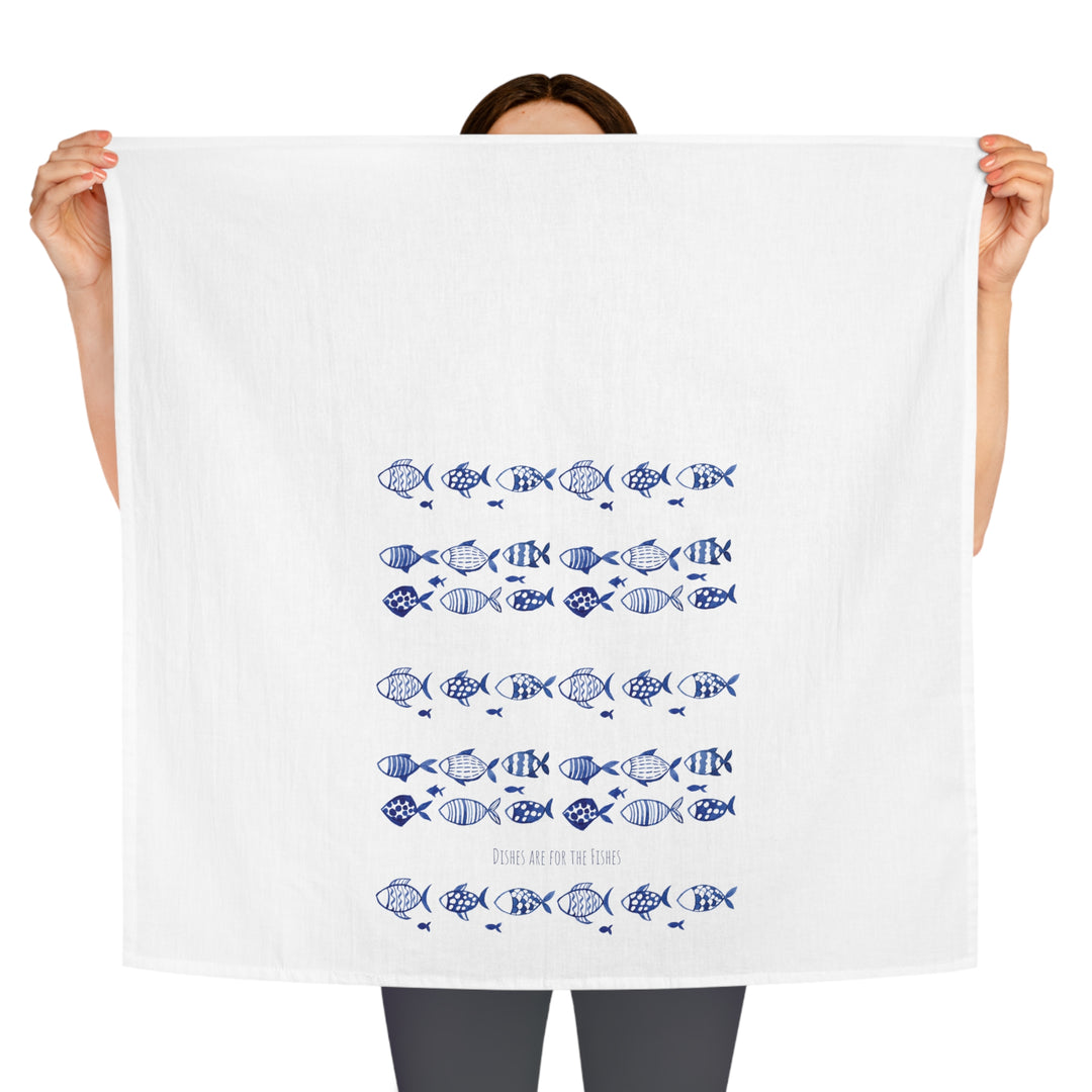 Watercolor Fish Tea Towel - bzbuzzbee