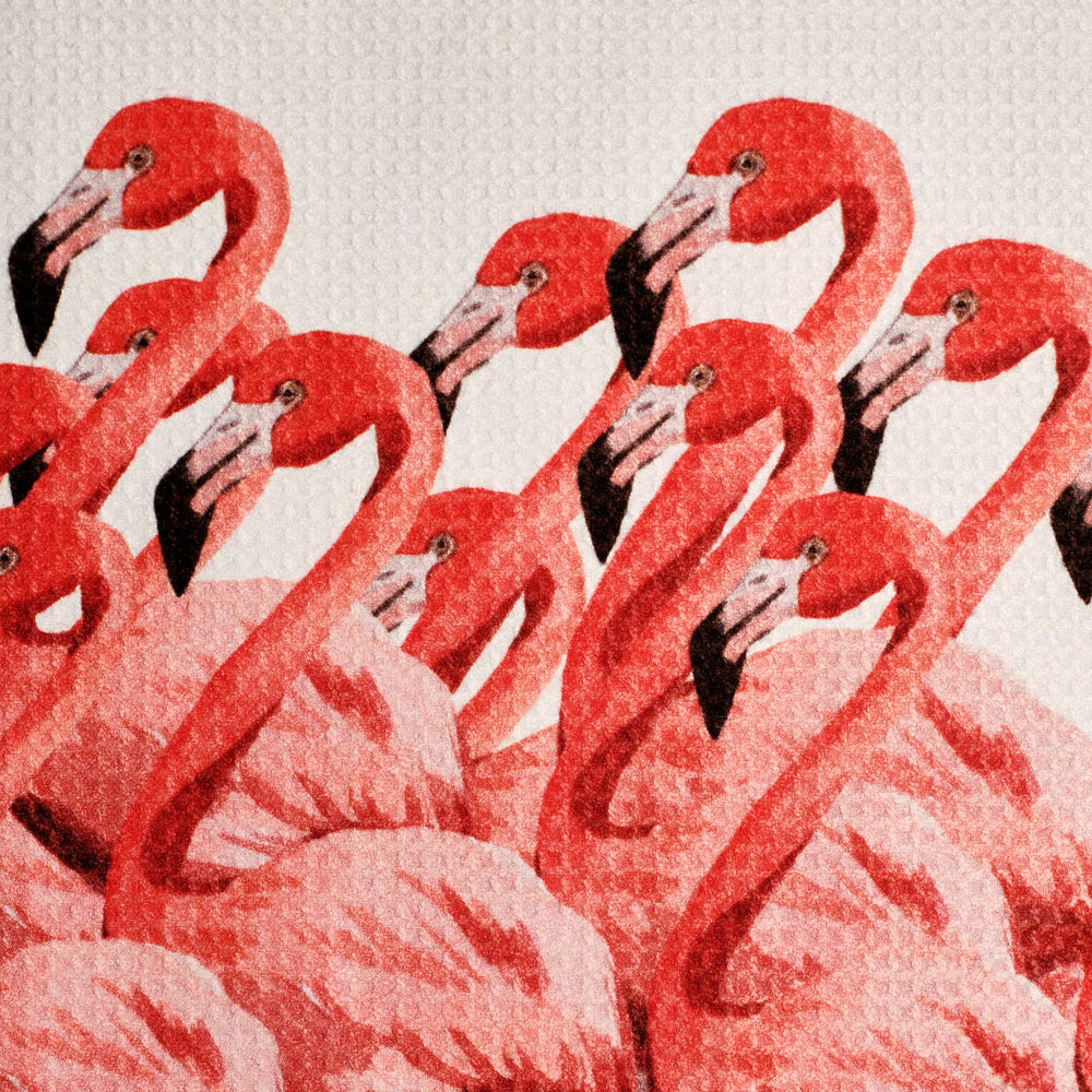 Flamingo Microfiber Tea Towel - bzbuzzbee