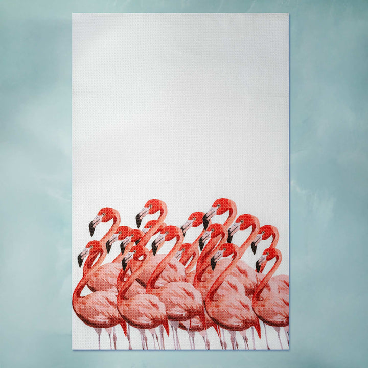 Flamingo Microfiber Tea Towel - bzbuzzbee