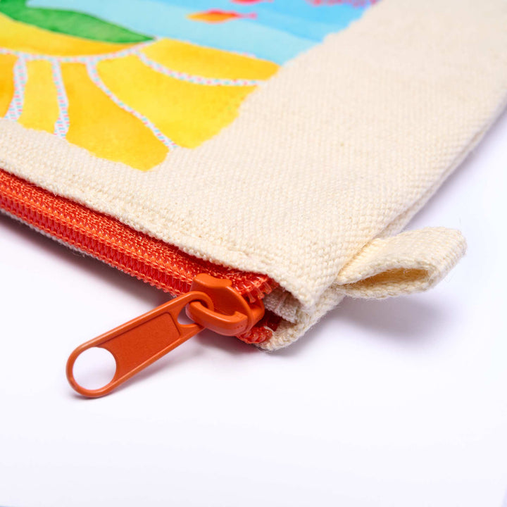 Sea Turtle Zip Pouch - bzbuzzbee