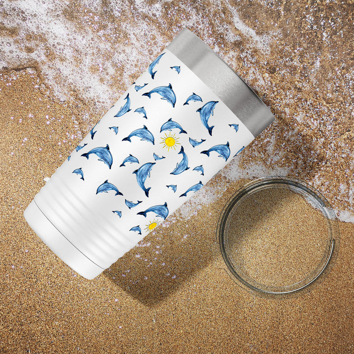 Dolphin Ringneck Tumbler - bzbuzzbee