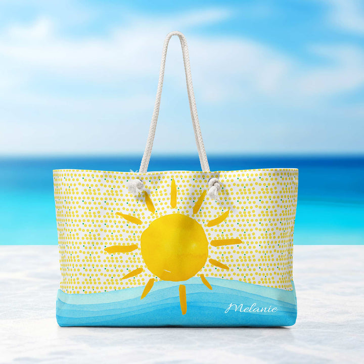 Sun & Wave Tote Bag - bzbuzzbee