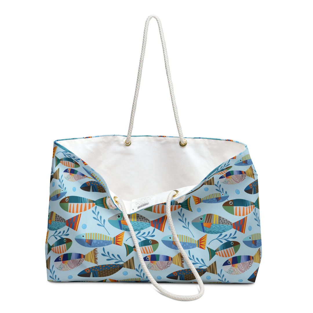Fish Pattern Tote Bag