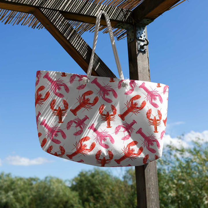 Lobster Print Tote Bag - bzbuzzbee