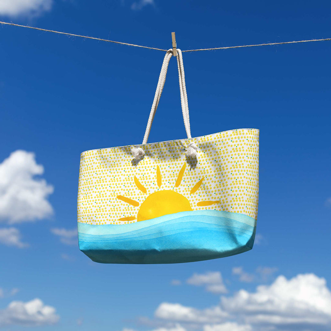 Sun & Wave Tote Bag - bzbuzzbee