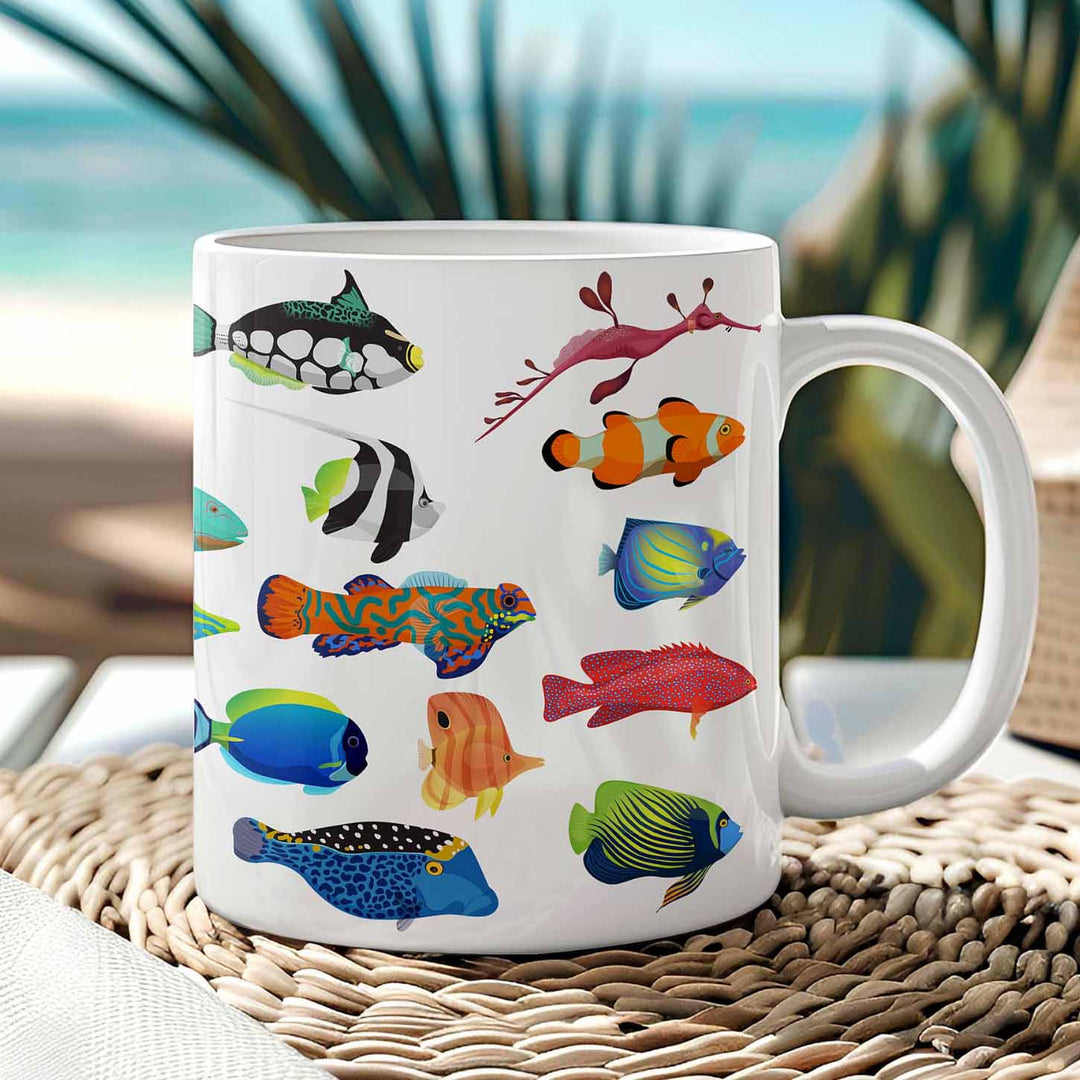 Tropical Fish Coffee Mug - bzbuzzbee