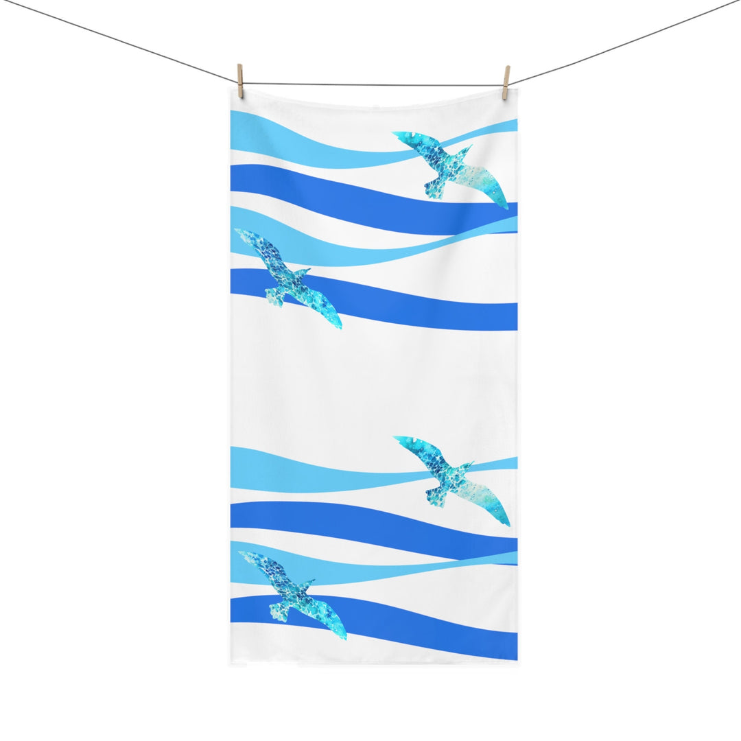 Seagull Beach Towel - bzbuzzbee