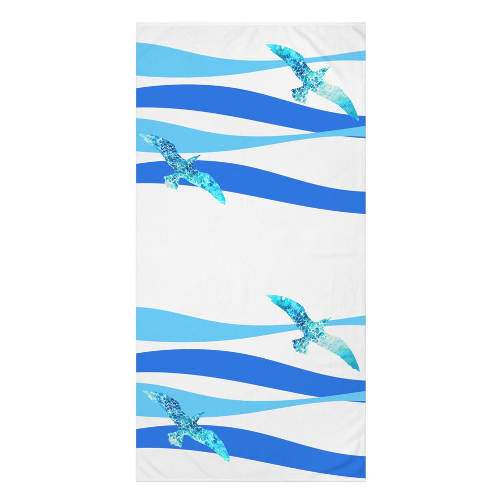 Seagull Beach Towel - bzbuzzbee